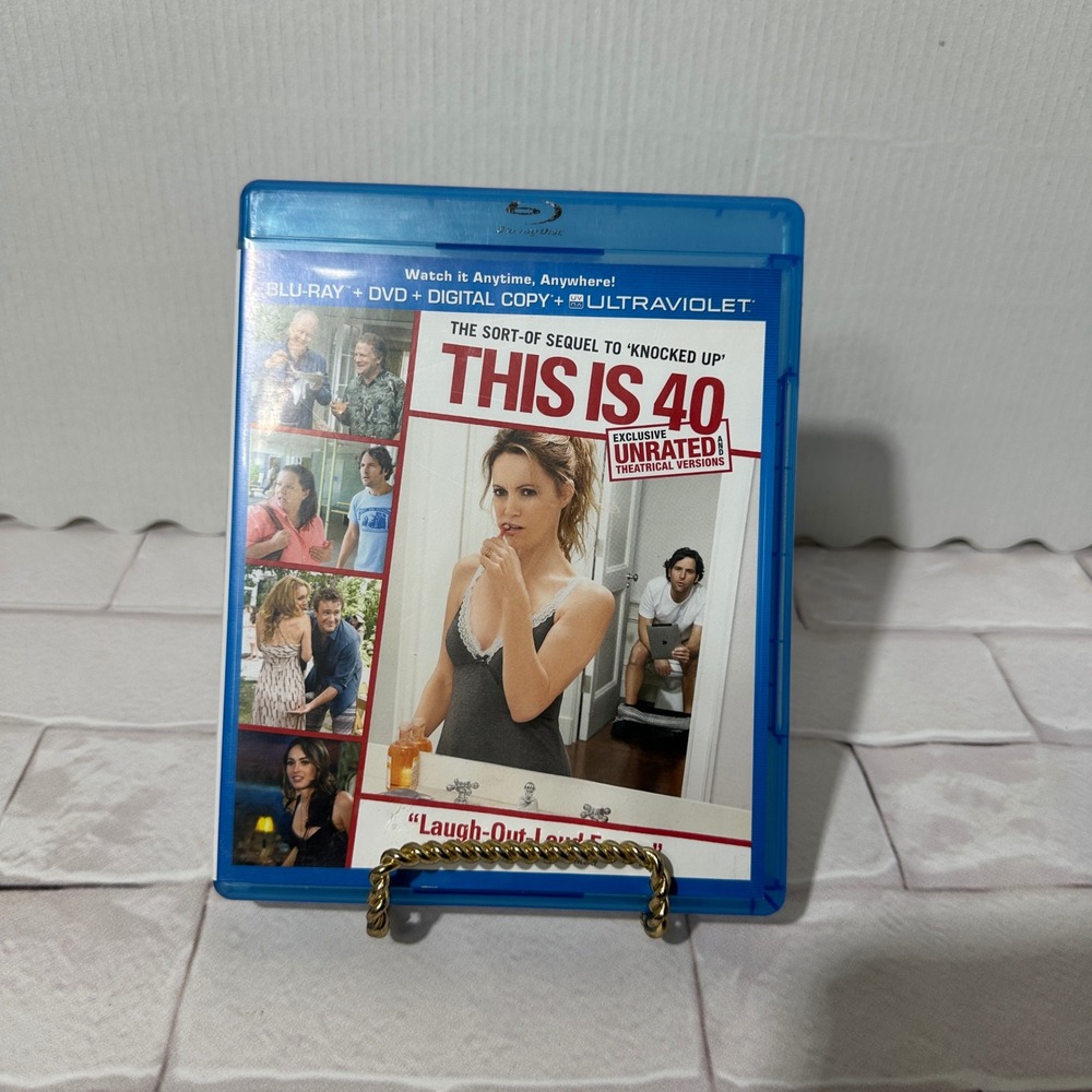 This Is‎ 40 Blu-ray DVD Combo Judd Apatow Unrated Theatrical Version Paul Rudd